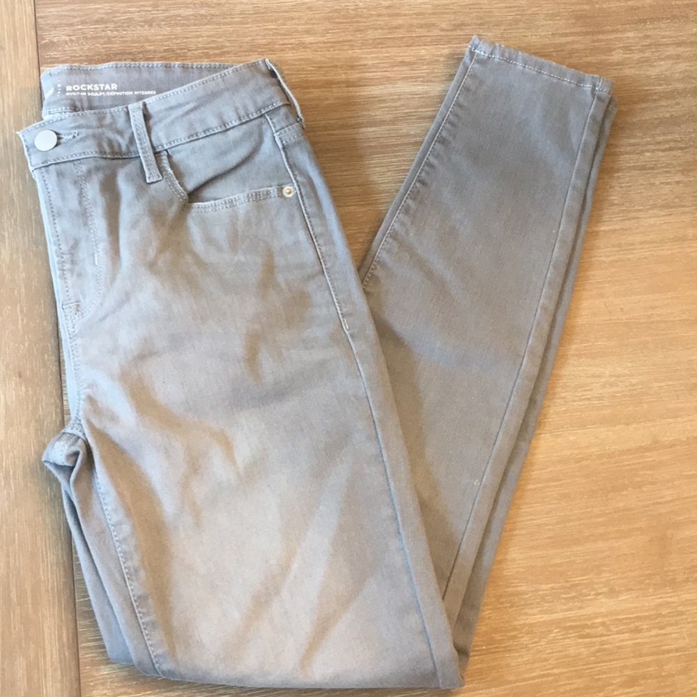 Grey old navy skinny jeans